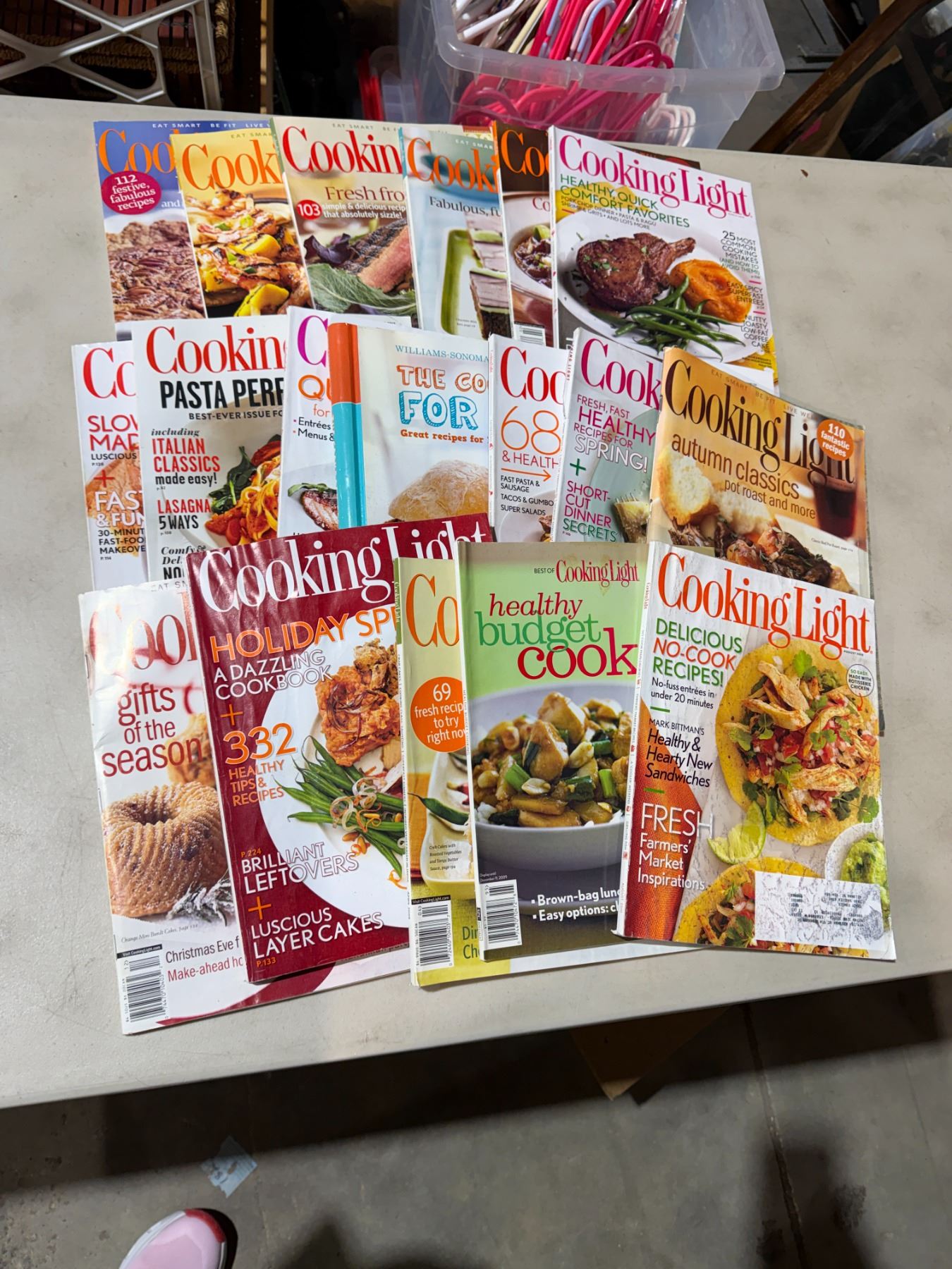 Cooking magazines
