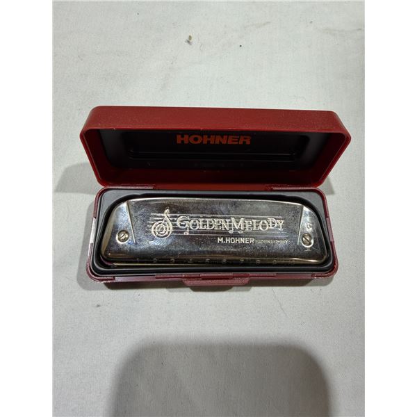 M. Honer made in German golden Melody harmonica C
