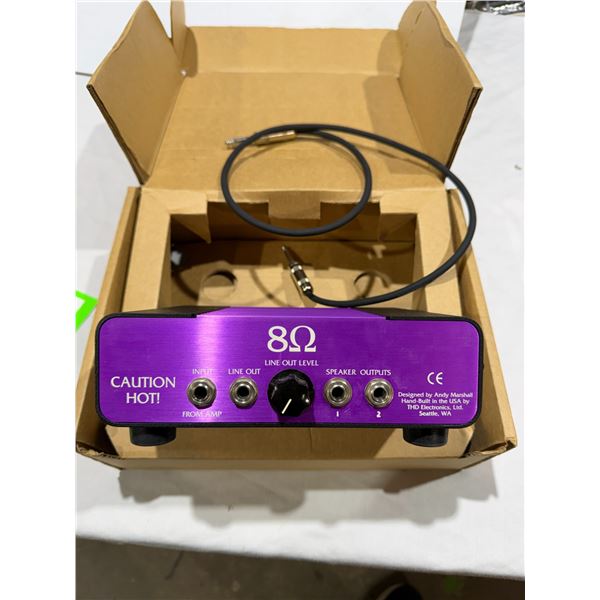 Hot plate guitar amp designed by Andy Marshal