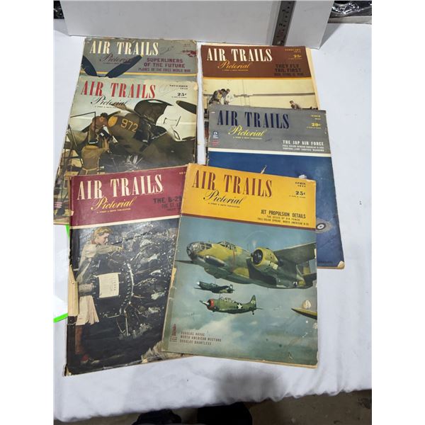 Air trails magazines, 1943/1944/1945