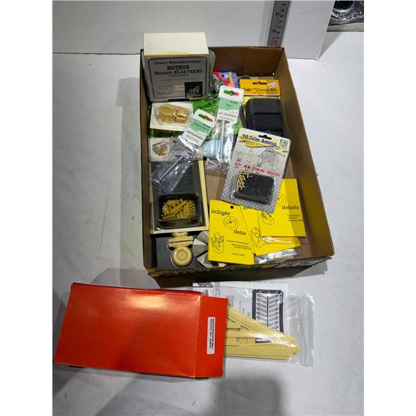 Modeling accessories, details, cast products
