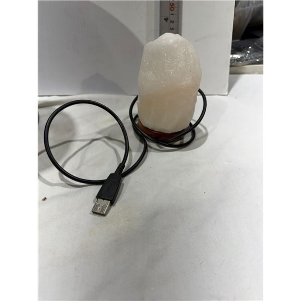 Multicolor salt lamp/USB