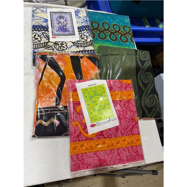 Tapestries or bed covers
