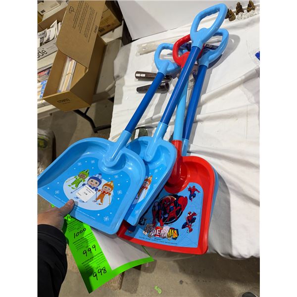 Children's shovels new
