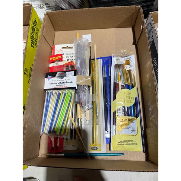 Micro brushes and paint brushes