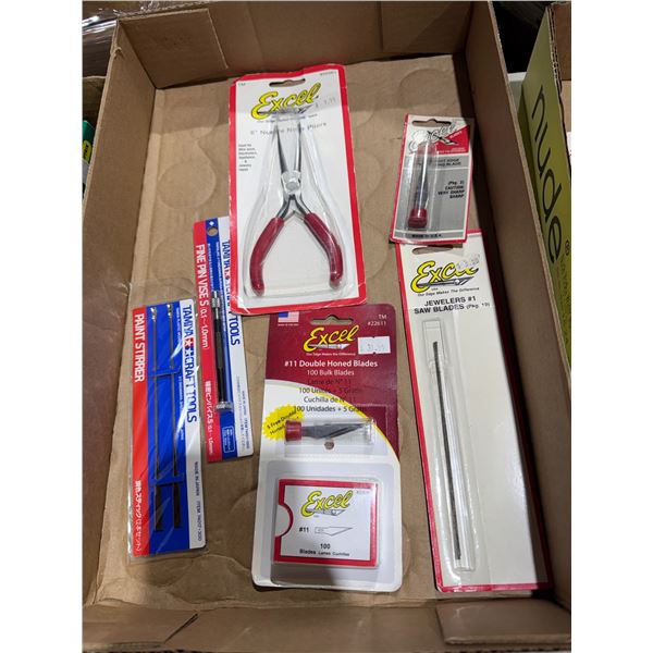 Needle, nose, pliers, and other tools TAMIYA craft tools