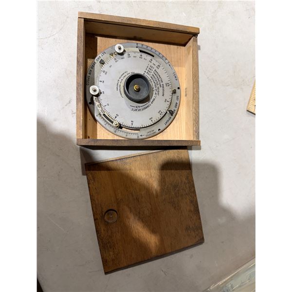 Set and read air speed gauge