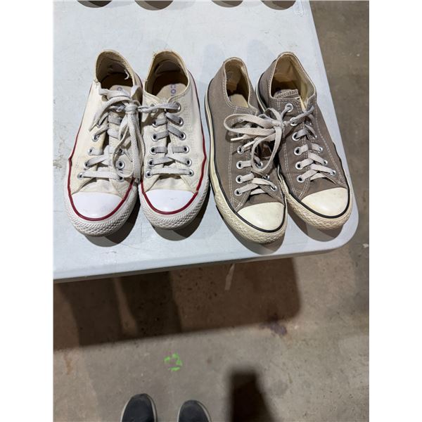 Converse shoes size 6 1/2 and seven women's