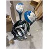 Image 2 : Golf clubs and bag