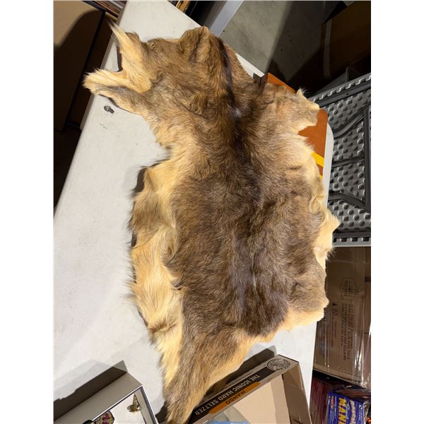 Small tanned hide