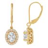 Image 1 : Gold & White Diamond 5.00 Cts Earrings