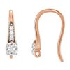 Image 2 : Gold & White Diamond 5.00 Cts Earrings
