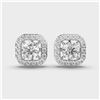 Image 1 : Gold & Lab  Diamond 4.50 Cts Ear Studs