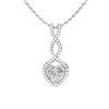 Image 1 : Gold & White Diamonds 3.50 Cts Necklace - E/VVS