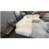 Image 2 : FIG AND CHERRY L SHAPED COMO MODULAR SOFA. 10' X 6'6" RETAIL $8,000