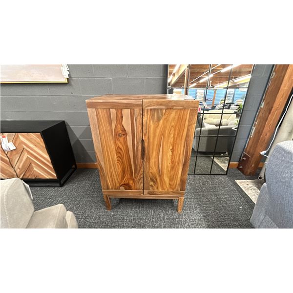 ASHLEY FURNITURE DRESSONNI BAR CABINET. 32"W X 45"H