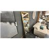Image 2 : DECORREST FLOOR MIRROR. 24" X 72" BRUSHED BRASS FRAME.