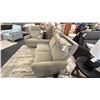 Image 4 : ELRAN FURNITURE. 2 PCS LOVE SEAT SET. POWER RECLINER. POWER HEAD REST. 51" RETAIL $4,000
