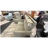 Image 5 : ELRAN FURNITURE. 2 PCS LOVE SEAT SET. POWER RECLINER. POWER HEAD REST. 51" RETAIL $4,000