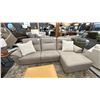 Image 1 : ELRAN FURNITURE. POWER RECLINER WITH POWER HEAD REST. 9'8" X 5' CORNER SOFA SET. $6,700 RETAIL. C...