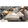Image 4 : ELRAN FURNITURE. POWER RECLINER WITH POWER HEAD REST. 9'8" X 5' CORNER SOFA SET. $6,700 RETAIL. C...