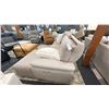 Image 5 : ELRAN FURNITURE. POWER RECLINER WITH POWER HEAD REST. 9'8" X 5' CORNER SOFA SET. $6,700 RETAIL. C...