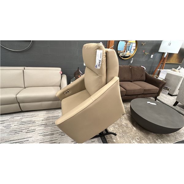 ELRAN FURNITURE. RACHEL 2 MOTOR LIFT CHAIR W/ POWER HEADREST. RETAIL $4,400.