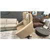 Image 1 : ELRAN FURNITURE. RACHEL 2 MOTOR LIFT CHAIR W/ POWER HEADREST. RETAIL $4,400.