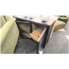 Image 3 : ASHLEY FURNITURE. LENSTON ACCENT CABINET. 5' X 16" W/3 DECOR BALLS.