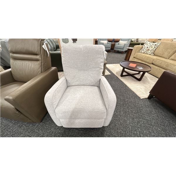 PALLISER SWIVEL ROCKING RECLINER.