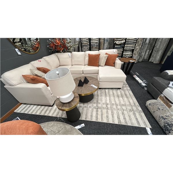 10' X 7'10" SURYA GAVIC 42 POUND RUG.