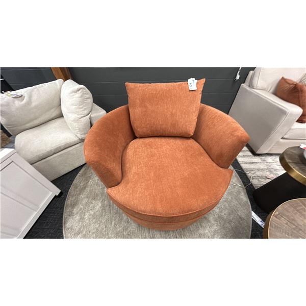 DECORREST SWIVEL LOUNGE CHAIR 46" DIAMETER