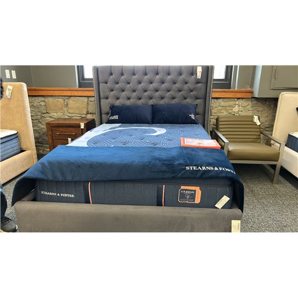 DECORREST QUEEN SIZE BED FRAME. MATTRESS NOT INCLUDED.