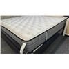 Image 1 : PRIMO INTERNATIONAL KING SIZE MAJESTY MATTRESS W/BOX SPRING. COMES WITH A PAIR OF HUSH CLOUD PILLOWS