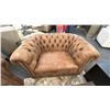 Image 2 : DECORREST SOFA SET. 87" SOFA. 57" LOVESEAT. SEASONED LEATHER. W/CUSHIONS AS IN PHOTO. RETAIL $9,000.