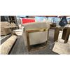 Image 2 : DECORREST EUROPEAN HIDESTOP LEATHER CHAIR34" WIDE. RETAIL $2,300.