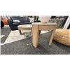 Image 3 : ASHLEY FURNITURE COFFEE TABLE AND SIDE TABLES W/TABLE LAMP. RETAIL $1,500.