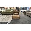 Image 4 : MAGNUSSEN FURNITURE RECTANGULAR COFFEE TABLE WITH DRAWERS WITH SIDE TABLE. 48" X 26" & 24" X 22".