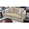 Image 1 : DECORREST PLUSH SOFA W/ CUSHIONS. 85".