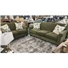Image 1 : DECORREST SOFA SET 79" SOFA. 57" LOVESEAT. W/ CUSHIONS. RETAIL $3,700.
