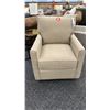 Image 2 : DECORREST UPHOLSTER SWIVEL ROCKING CHAIR.