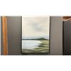 Image 2 : SUNPAN FUNRNITURE SET OF TWO LAKESIDE VIEWS WALL ART 36" X 48".