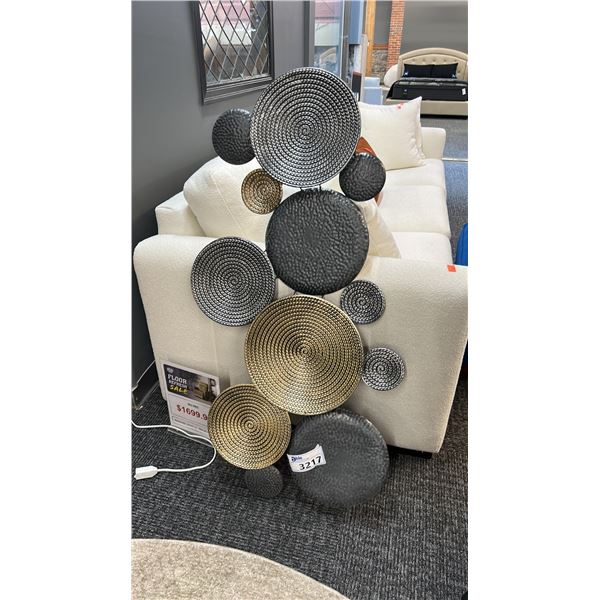 METAL SCULPTURE 46".