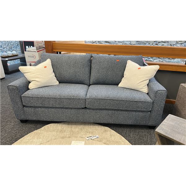 DECORREST 82" SOFA W/ 2 CUSHIONS.