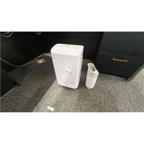 GE PORTABLE AIR CONDITIONER. 10,000 BTU MODEL: APCA10YBNWG1.