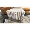 Image 2 : PALLISER 31" SQUARE UPHOLSTERED OTTOMAN.