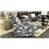 Image 1 : ELRAN FURNITURE RECLINER. PATTERNED FABRIC.