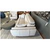 Image 3 : FIG & CHERRY VENUS SLEEPER SOFA. 7' LONG.