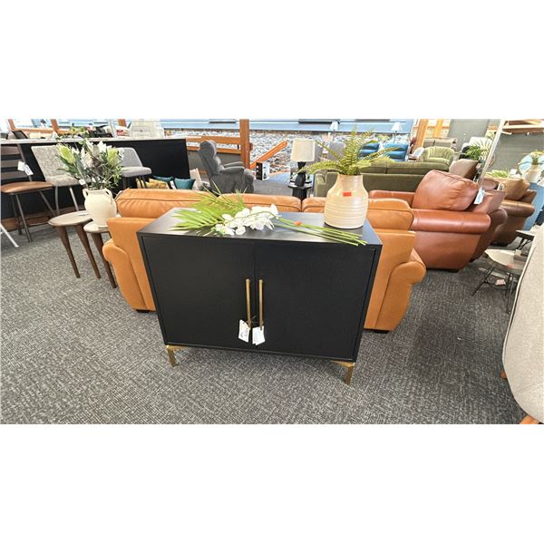 DECORREST ZITA CABINET 42" WIDE. W/ DECOR ITEMS AS IN PHOTO.