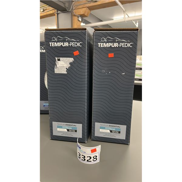 PAIR OF TEMPUR-PEDIC ESSENTIAL QUEEN